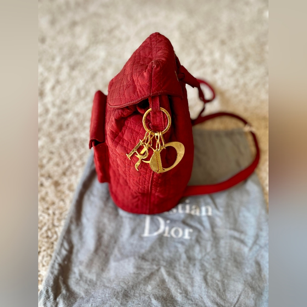 Christian Dior canvas backpack - Picture 2 of 16